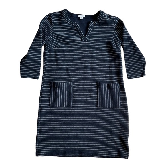 J. Jill Dresses & Skirts - J. Jill Navy & White Stripe Dress | Women’s Small Petite